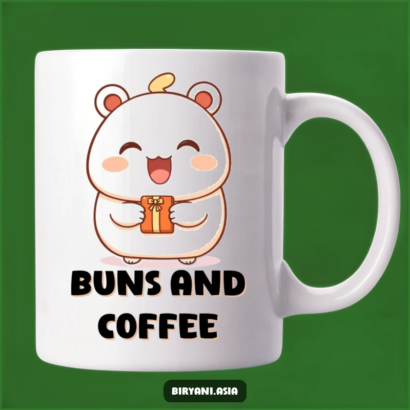 Funny Bao Bun Gift Mug: Share the Joy, a Hilarious Present for Friends