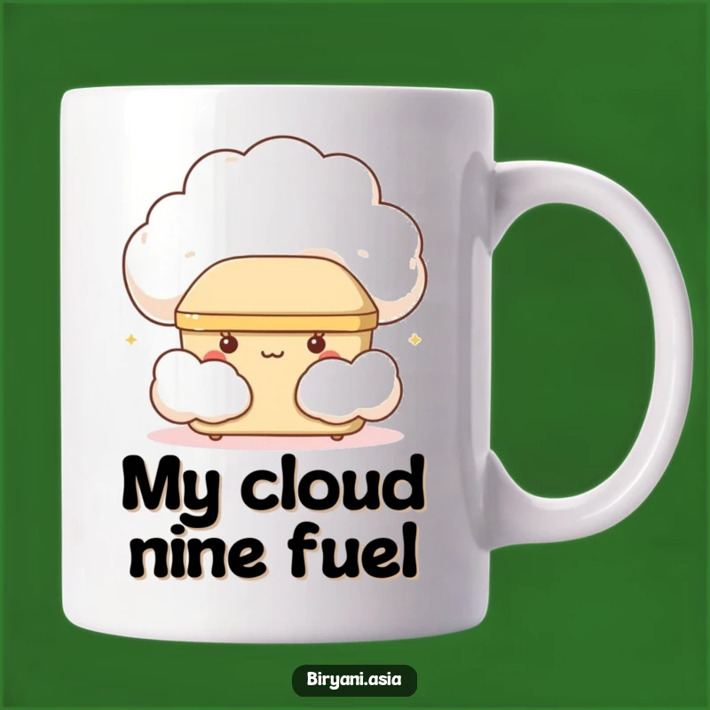 Funny Giggling Bento Box Mug: A Whimsical Cloud Peekaboo Gift for Food Lovers