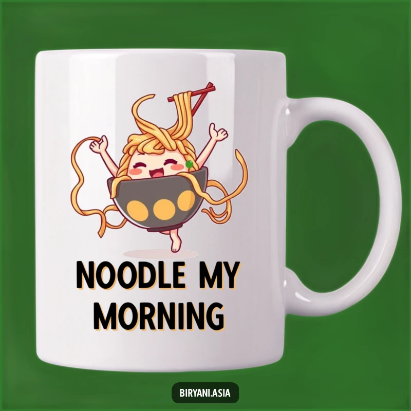 Funny Ramen Dance Mug: Eat, Dance, Laugh, a Hilarious Foodie Gift