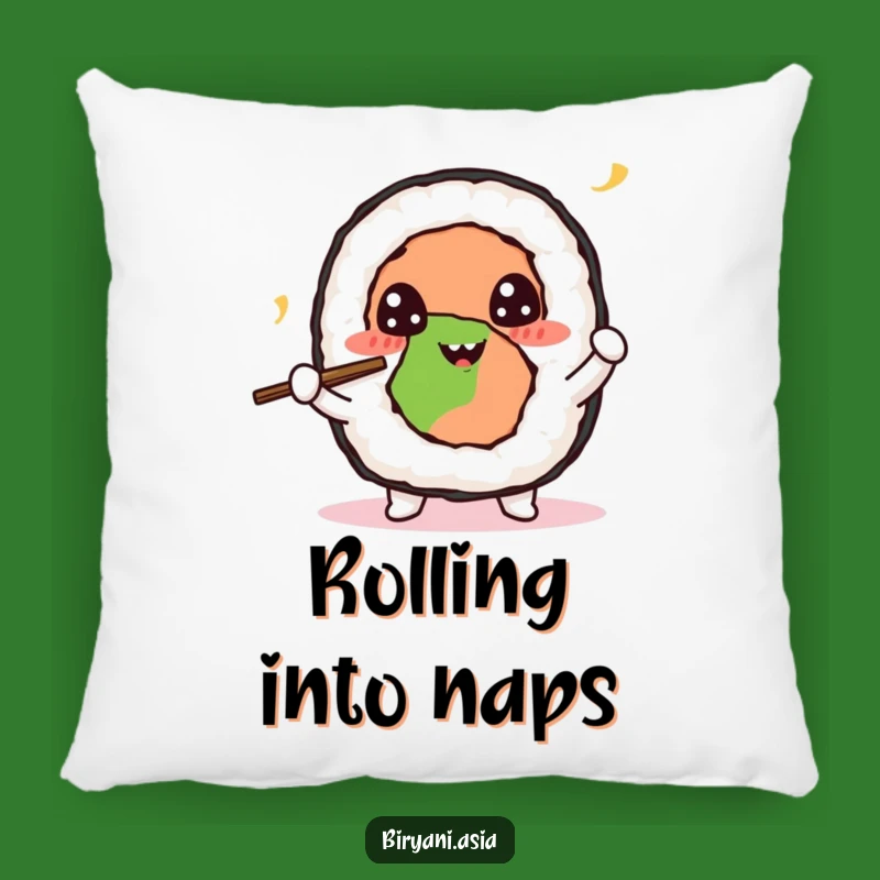 Funny Sushi Roll Juggling Pillow: Soft Comfort with a Skillful Design