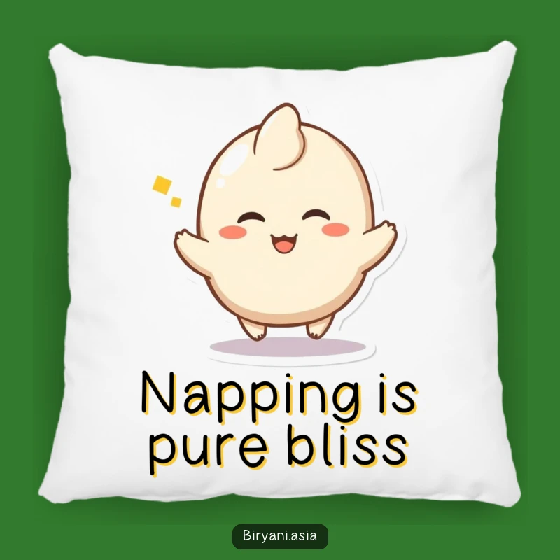 Funny Dumpling Hop Pillow: Cozy Bliss, a Sweet Hugging Gift
