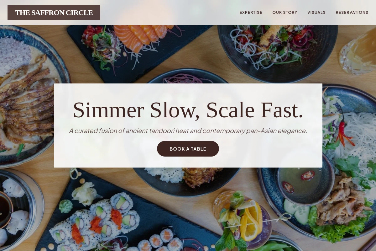 Tandoor Asian Fusion Food