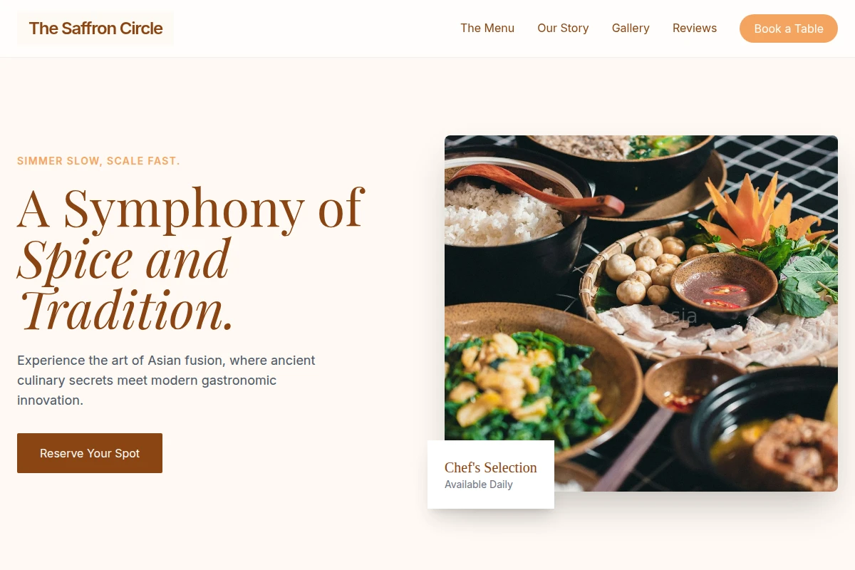 Kitchen Asian Fusion Food