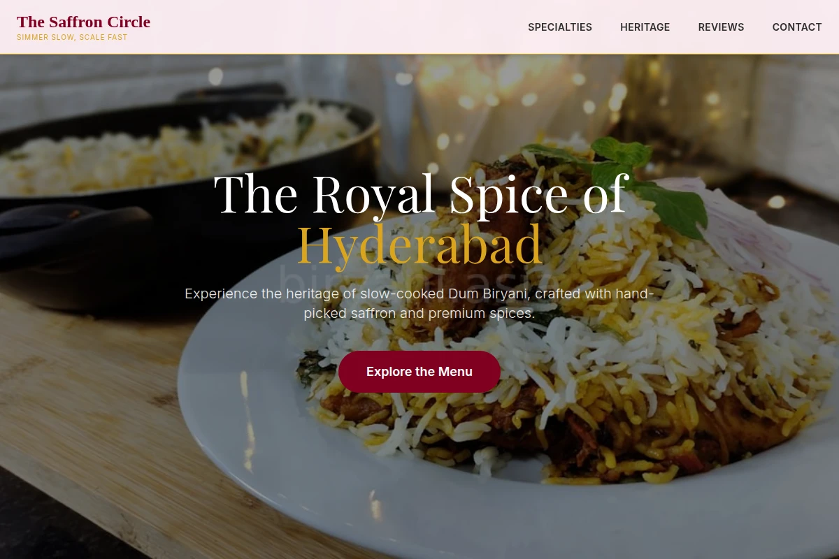 Hyderabadi Biryani