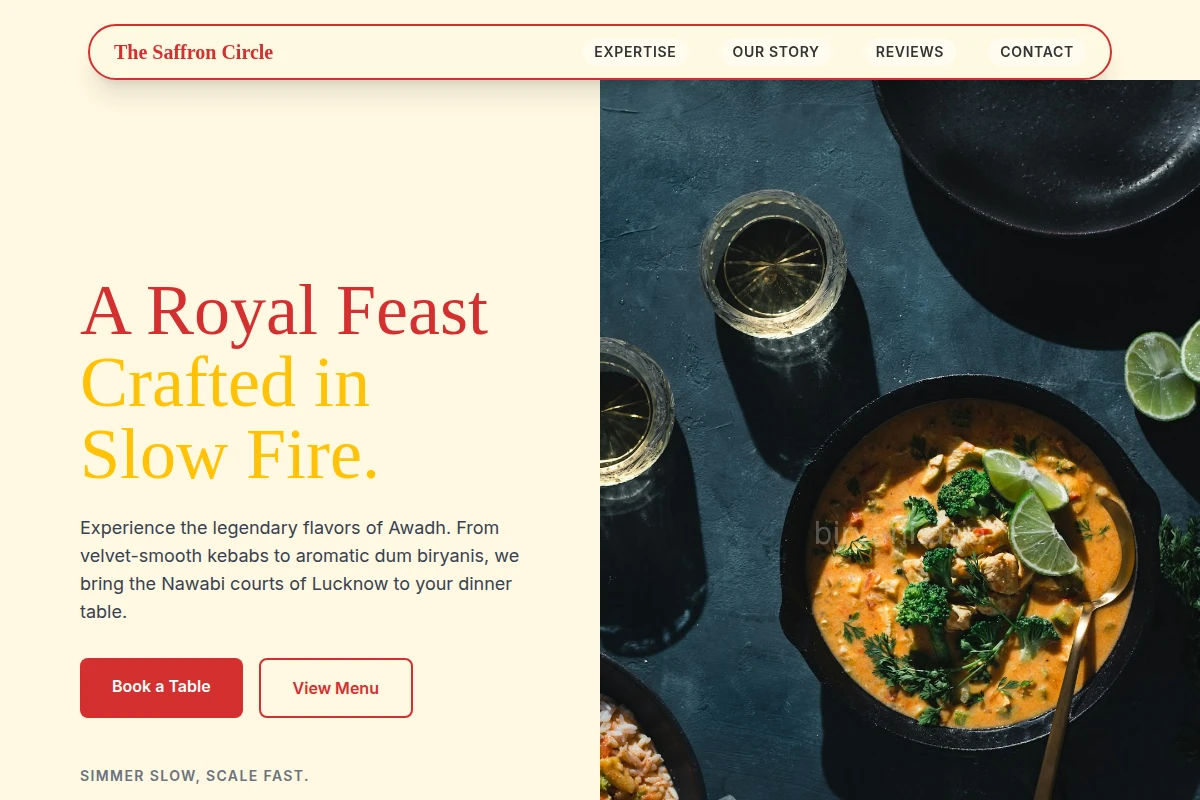 Lucknawi Indian Food