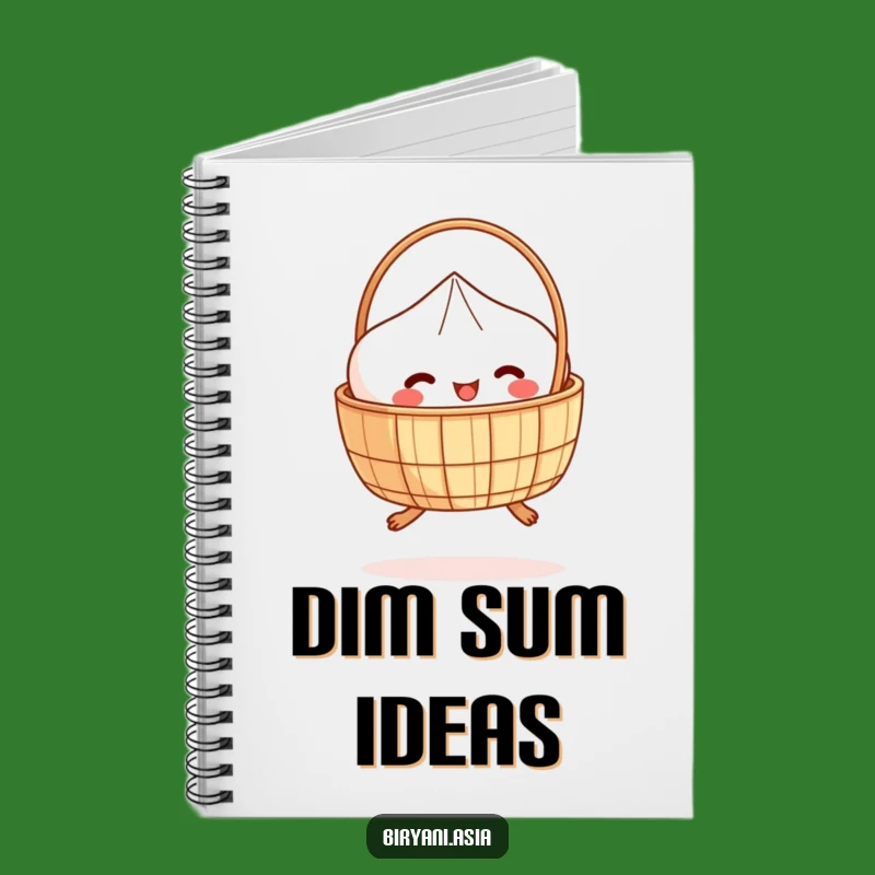Funny Dim Sum Hopper Notebook - Little Legs Journal