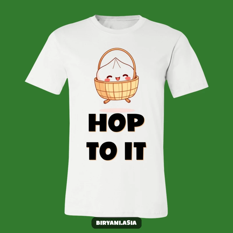 Funny Dim Sum Hopper T-Shirt - Little Legs Hop Tee